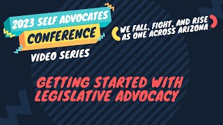 Getting Started with Legislative Advocacy