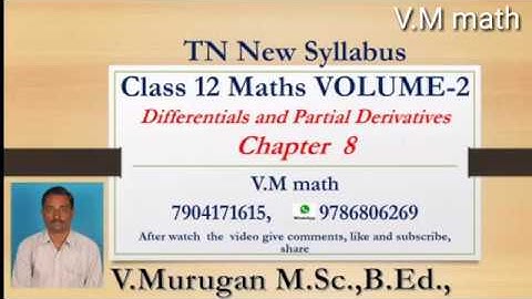12th Maths  volume  2 Unit 8  Exercise 8.4
