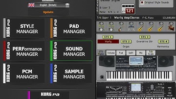 Merging KORG PA Arranger Styles & Sounds from different SETs - Korg PA Manager Software (Version 2)