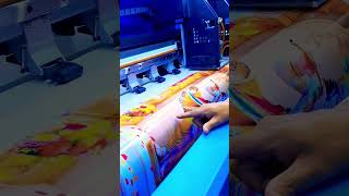 फ्लेक्स मशीन से पहला प्रिंट | Lotus 512 Flex Printing Machine | Konica Head Flex machine #minivlog