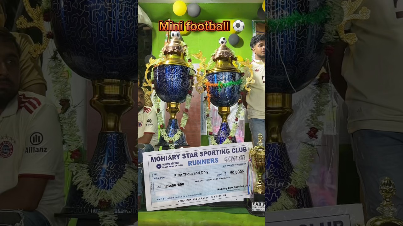 Mini football tournament ⚽️ 