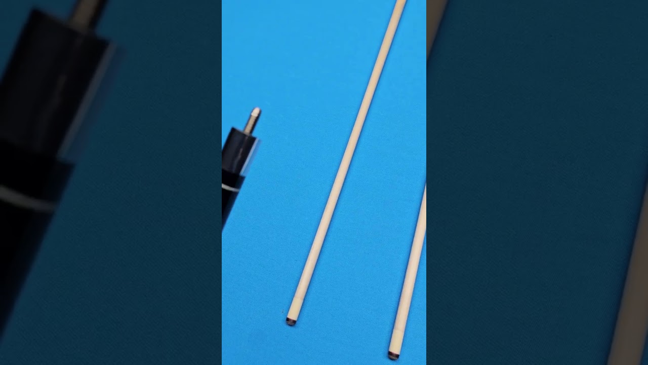 ♠️🔥♠️ ALL EBONY JOHN BENDER HOPPE STYLE CUSTOM CUE