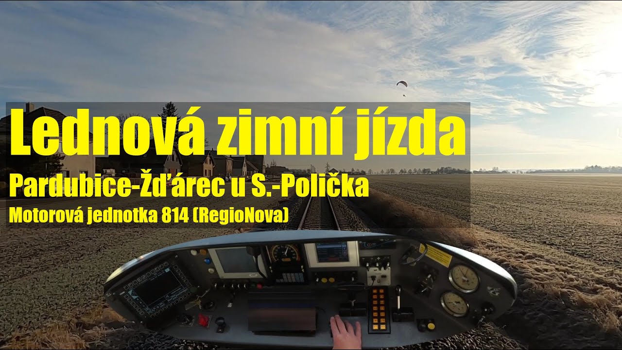 Cabview #18 / Pardubice-Polička / trať 238, 261 / strojvedouci.com