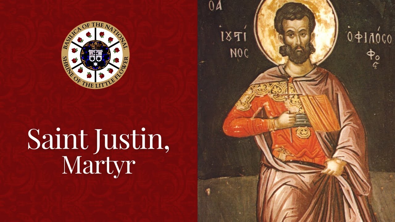 Daily Mass Saint Justin, Martyr June YouTube