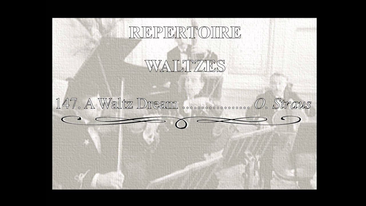 White Star Line Music 147.- A Waltz Dream
