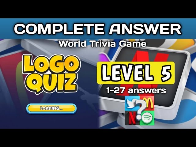 Logo Quiz Game Answers - Level 4 - Logos Game