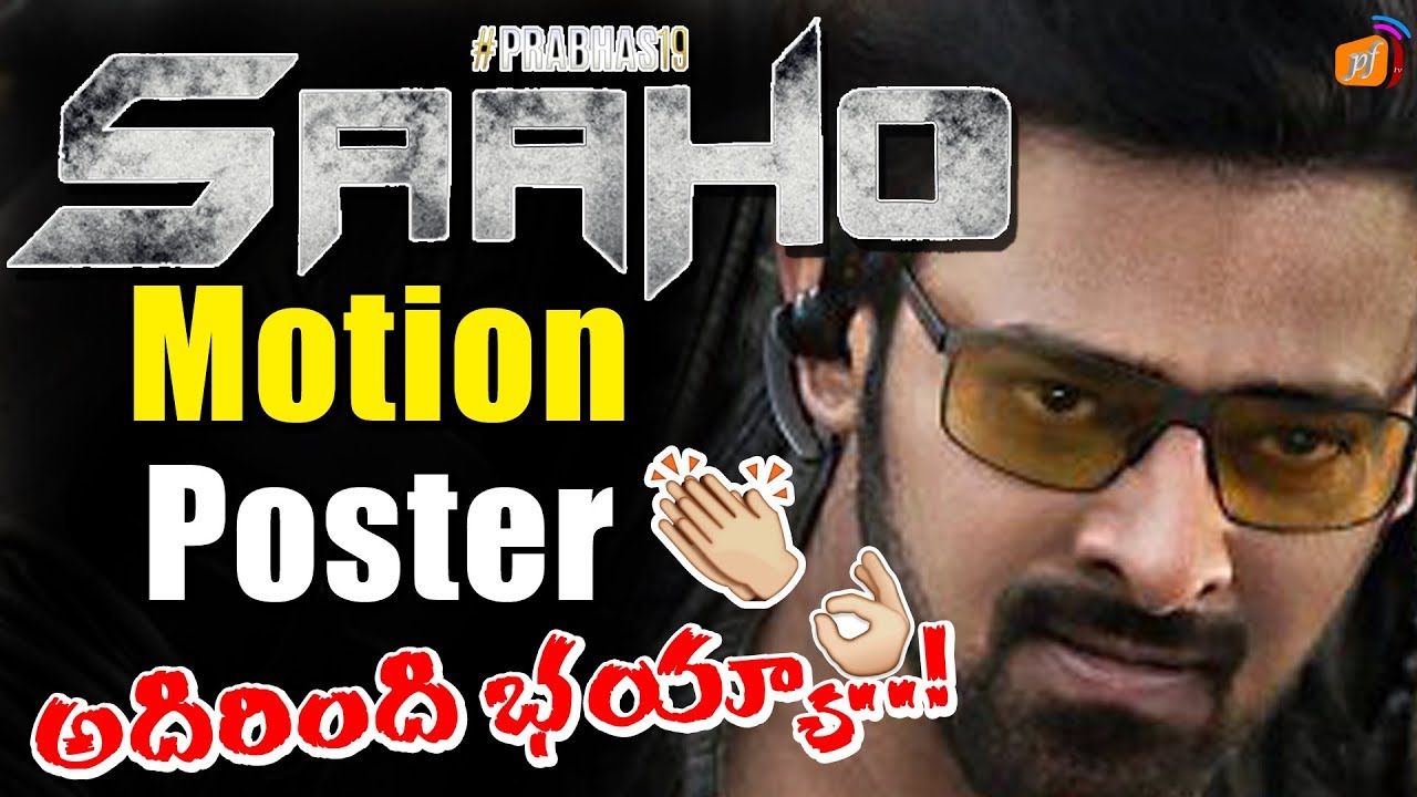 Prabhas SAAHO Movie Latest Motion Poster || 