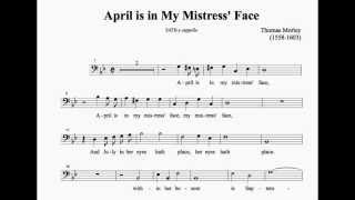 April is in my Mistress'  Face - Bass Part