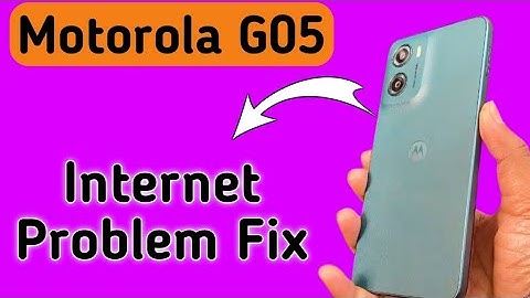 Motorola g05 net nahin chal raha hai, how to solve internet problem in Motorola, reset network setti