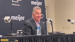 Post Michigan State — Purdue coach Matt Painter