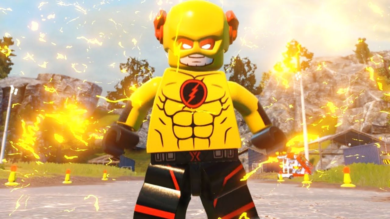 LEGO DC Super Villains - How To Make Reverse Flash Custom Speedster - YouTube