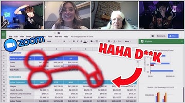 Trolling Zoom Classes...But I Control Their Screen!