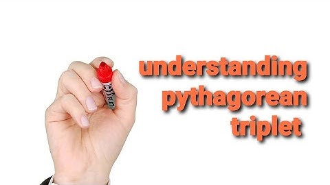 Pythagorean triplet