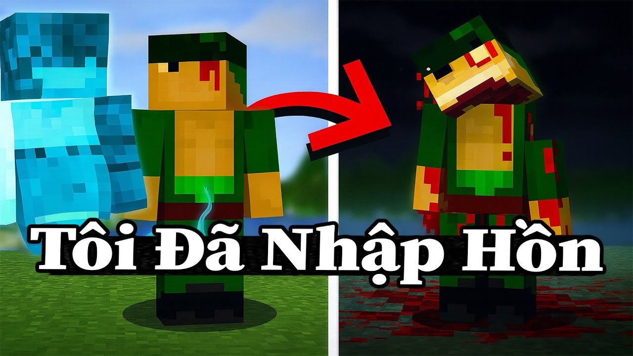 Tôi Đã Bí Mật Nhập Hồn Vào Bạn Bè Của Mình Trong Minecraft 🤣 Siêu Hài Hước