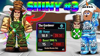 I PULLED SHINY #3 GARDENER!!! TUTORIAL ON HOW TO GET HIM!! (THE HOUSE TD 2)