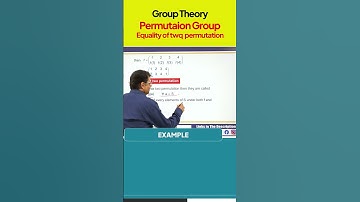 Group Theory | Permutation Group #shorts #youtubeshorts #tricks #trending #maths