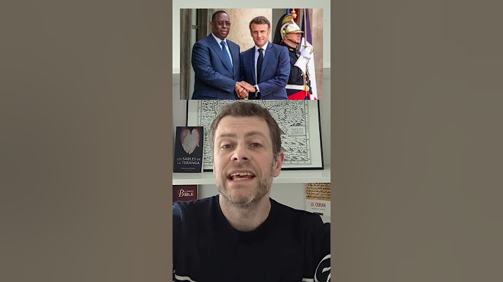 Le petit cadeau d'Ousmane Sonko offert à Jean-Luc Mélenchon lors de sa visite au Sénégal 😂 #macron