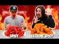 SPICY VS.  EXTREME SPICY FOOD CHALLENGE!