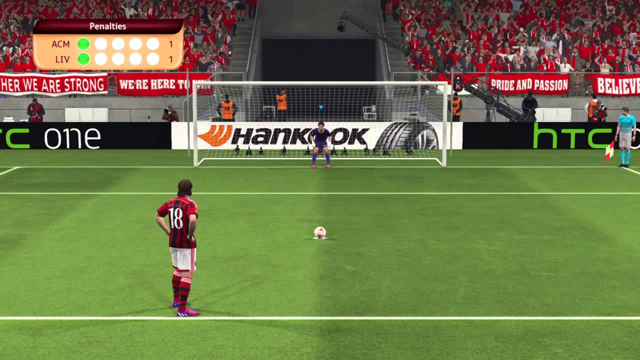 PES 2015 - Become a Legend goalkeeper - UEFA Europa League  