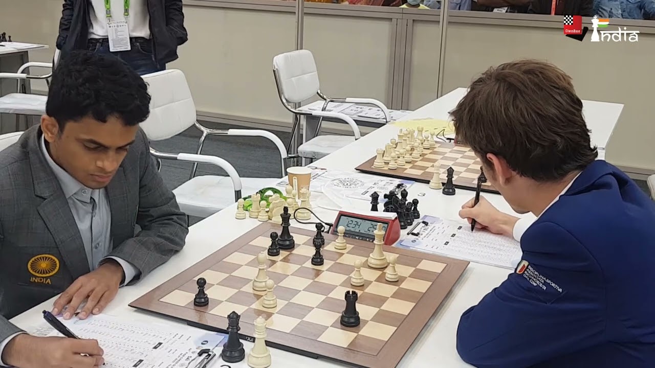 44th Chess Olympiad 2022 R9: Praggnanandhaa saves the day for India 2 -  ChessBase India