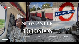 travel with me I newcastle to london I living in the uk 2024 l london bridge, platform 9&3/4 & more