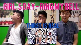 Girl's day - ring my bell mv reaction (funny fanboys)