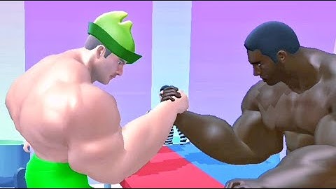 MUSCLE RUSH GAME all levels mobile gameplay walkthrough android, ios level 13 to14