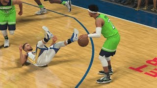 NBA 2K18 My Career - Backwards Lob! CFG5 PS4 Pro 4K Gameplay