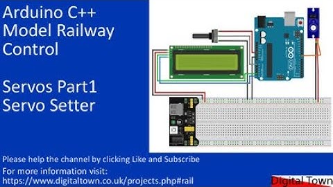 #125 Arduino for Model Railways - Servos part 1