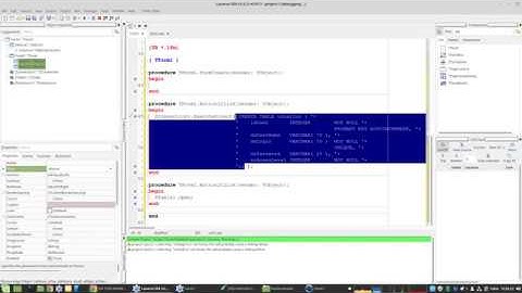 Criando tabelas em memoria com Lazarus e ZeosLib