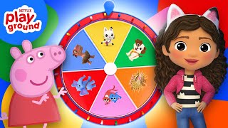 mystery wheel animal games gabby s dollhouse sesame street