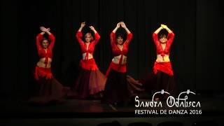 Sandra Odalisca y grupo de fusion  Flamenco Oriental