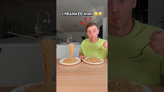 Frozen noodle PRANK on my BF 🤣 ib: ​⁠@karina-kola