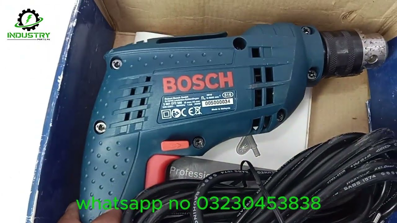BOSCH GBM 6 RE Professional Drill Hammer Machine Used in fresh condition