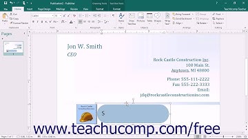 Publisher 2016 Tutorial Adding Text to Shapes Microsoft Training