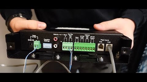 Politon Ubiquiti Paging Solution