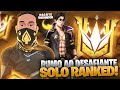 🛑FREE FIRE - AO VIVO🛑SOLO RANKED INSANA RUMO AO DESAFIANTE 🔥