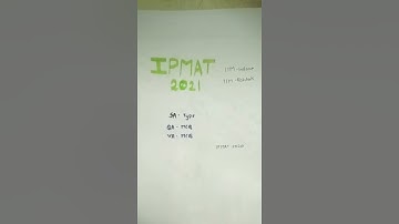 PREPARE FOR IPMAT 2021|How to crack IPMAT 2021| let