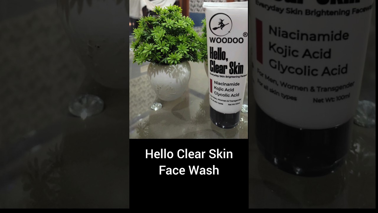 Hello Clear Skin Face Wash! Niacinamide!Glycolic Acid!