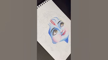 Krishna drawing ❤️✨🎨 #krishna #shorts #drawing #art #ytshorts