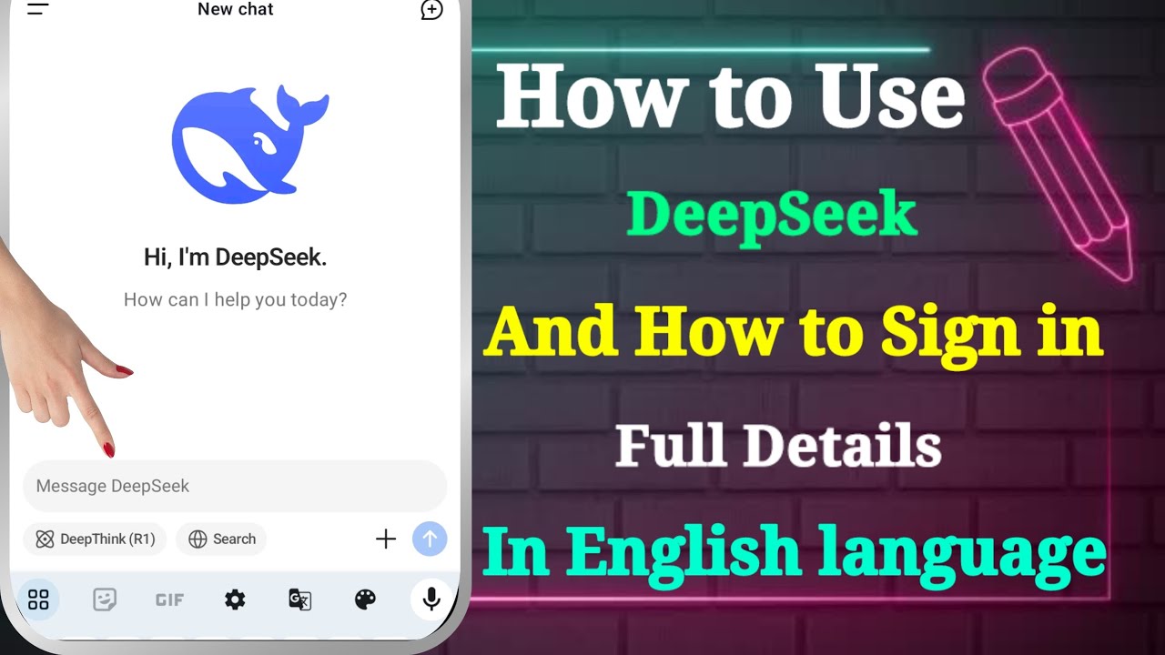 How to Use DeepSeek App | How to Login And Sign in DeepSeek - YouTube