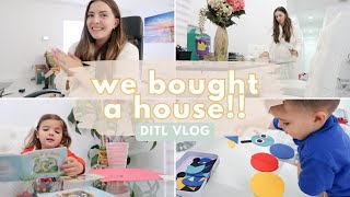 WE BOUGHT A HOUSE! 🥳🏠🌴| catching you up on all the things! 30 weeks pregnant, parenting pains 😅