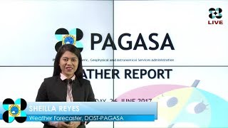 Public Weather Forecast Issued at 5:00 AM June 26, 2017