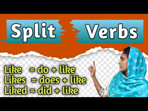 Video: Is gesplitst een werkwoord?