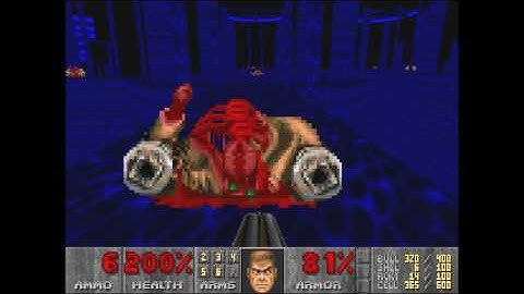 Doom 2 Evil Returns Level 16 UV with 99.8% in 39:50 (Water world)