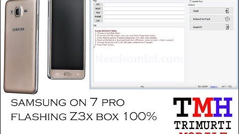 Samsung Galaxy On7 PRO SM G600FY Flashing By Z3X box 100%