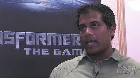 Transformers: The Game Sony PSP Interview - Video