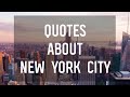 7 quotes about new york city