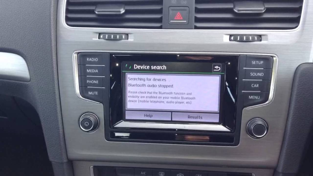 How to connect your phone to your Volkswagen via Bluetooth