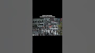 Shake Your Phone & People STOP Moving! 🤯 #OpticalIllusion #TechHack #VideoMagic